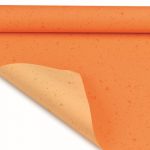 CELOFANE BICOLOR 80CMX40MTS COR:LARANJA