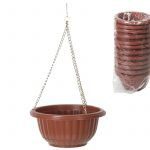 VASO PLASTICO PENDURAR 20CM