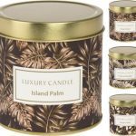 VELA PERFUMADA POTE ZINCO 7,8CM