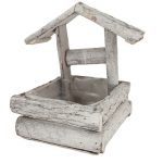 BASE CASA MADEIRA 14X6X20CM