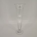 JARRON CRISTAL 12X12X40 TRANSPARENTE