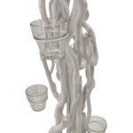 HASTE C/PAUS + VIDRO PARA VELAS 120CM