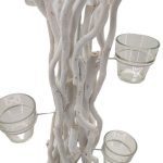 HASTE C/PAUS + VIDRO PARA VELAS 90CM