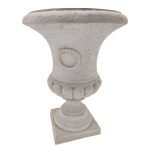 VASO COPA RESINA JUMBO. COR:CREME DIA.39X53CM ALT.