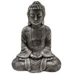 IMAGEM BUDA 35CM COR:PRETO