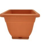 VASO QUADRADO PLASTICO 30X30