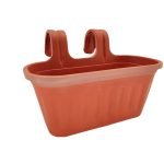 JARDINERA C/SUPORTE 26X38 CM PLÁSTICO