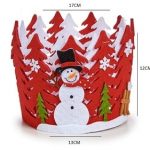 CESTA NATAL REDONDA VERMELHA