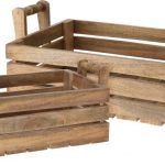 CONJ.2 CAIXAS MADEIRA