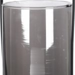 LANTERNA VIDRO C/ASA 33CM COR:PRETO