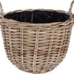 CESTA RATAN C/ASA DIA.30X40CM ALT.