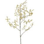 ARTIFICIAL- RAMO COM GLITTER COR:OURO