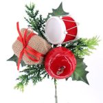 PICO NATAL TAMBOR COR:VERMELHO