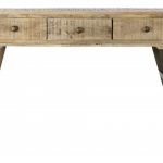 CONSOLA MANGA METAL 130X40X89 NATURAL