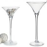 CASTIÇAL VIDRO 40CM