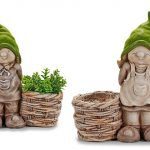 MENINO/A C/VASO CHAPEU MUSGO 19,5X46,5X33