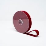FITA VELUDO 2.5CMX15MTS COR:VERMELHO