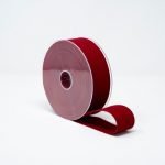 FITA VELUDO 4CMX15MTS COR:VERMELHO