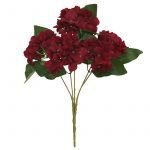 RAMO HORTENSIA X5 46CM COR:BORDO