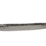 BANDEJA DECORATIVA 67,5X16X2CM -ALUMINIO