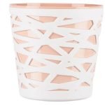 VASO PLASTICO "BETI" 13CM COR: PELE