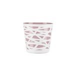 VASO PLASTICO "BETI" 13CM COR: ROSA