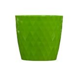 VASO PLASTICO "CRISTAL" 12CM COR: VERDE