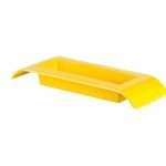 BASE PLASTICO "IKEBANA" C.25.6XL.13.4X4.7ALT. CM COR:AMARELO