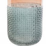 JARRAO VIDRO 15,5X15,5X30,5 BICOLOR