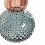 JARRAO VIDRO 15X15X30,5 BICOLOR