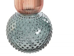 JARRAO VIDRO 15X15X30,5 BICOLOR