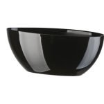 FLOREIRA PLASTICO "OWAL" C.21XL.12X10ALT. CM COR:PRETO