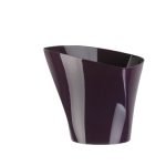 VASO PLASTICO "TWISTER" DIA.13X12ALT. CM COR:BERINGELA