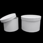 CONJ. 2 CAIXAS CARTAO COR BRANCO 15X10CM