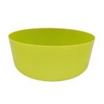 VASO PLASTICO "OLI" DIA.23X9ALT. CM COR:VERDE LIMA