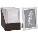 PORTA-FOTOS 12X17CM PRATA