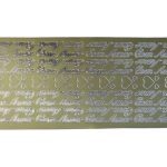 ETI. LASER 10X23CM SACO C/5 FOLHAS C/AMOR OURO