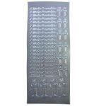 ETI. LASER 10X23CM SACO C/5 FOLHAS COMUNHAO PRATA