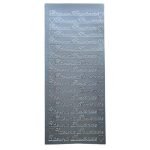 ETI. LASER 10X23CM SACO C/5 FOLHAS ETERNA SAUDADE PRATA