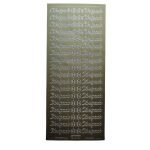 ETI. LASER 10X23CM SACO C/5 FOLHAS OBRIGADO OURO