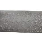 ETI. LASER 10X23CM SACO C/5 FOLHAS FELIZ DIA PRATA