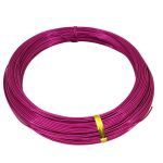 ARAME DE ALUMINIU ROSA 1.0MMX45M