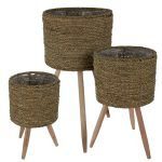 CONJ.3 FLOREIRA C/PES NATURAL