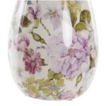 JARRA CERAMICA 13X13X26 FLORES