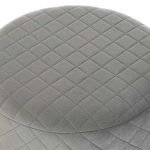 PUFF POLIESTER+MDF 41X41X41 CINZA