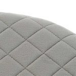 PUFF POLIESTER+MDF 41X41X41 CINZA