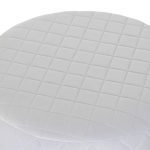 PUFF POLIESTER MDF 41X41X41 BRANCO