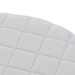 PUFF POLIESTER MDF 41X41X41 BRANCO