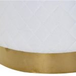 PUFF POLIESTER MDF 41X41X41 BRANCO