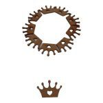 COROA MDF PACK/10 UNID